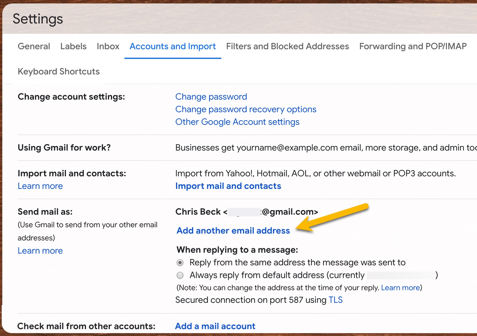 Google Settings